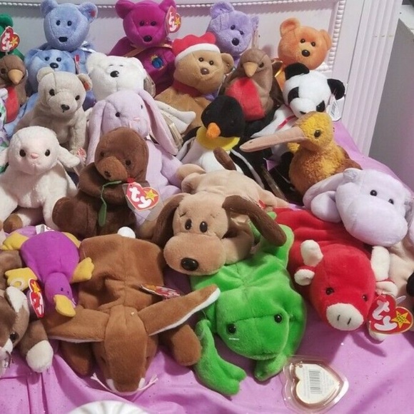 Lot of 43 TY Beanie Babies – Vintage 1990s Collection Rare Retired Plush Toys - Picture 8 of 14